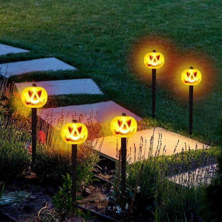Fright Glow™ Pumpkin Pathway Lights 🎃
